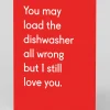 Personalised Dishwasher All Wrong Greeting Card | Ohh Deer