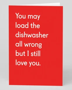Personalised Dishwasher All Wrong Greeting Card | Ohh Deer