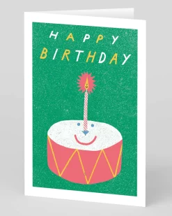 Personalised Drum Birthday Card | Ohh Deer