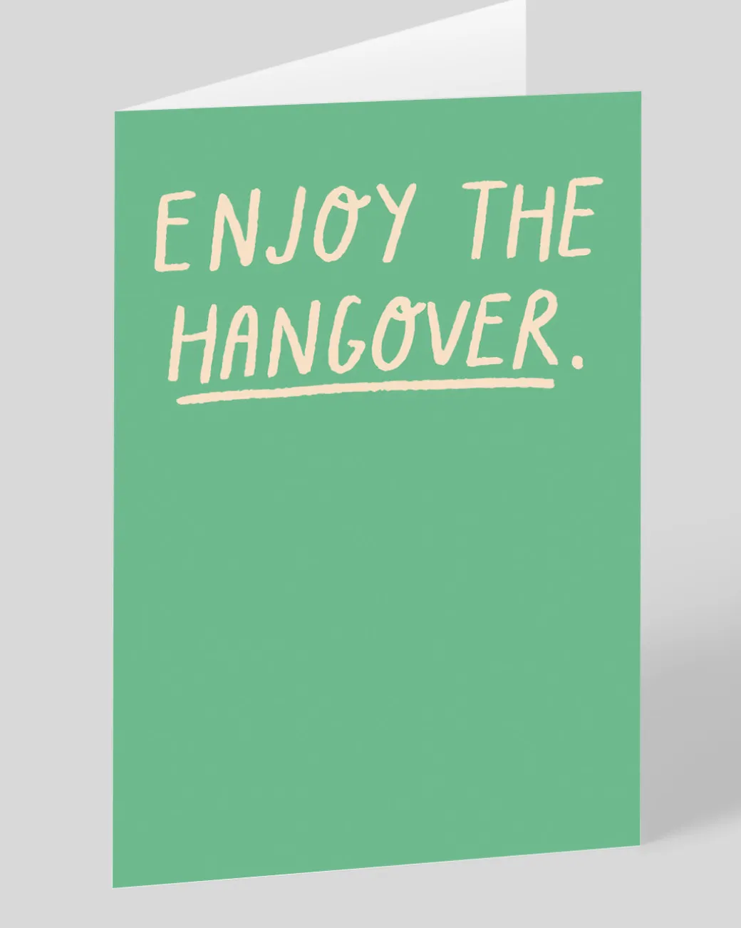 Personalised Enjoy the Hangover Greeting Card | Ohh Deer