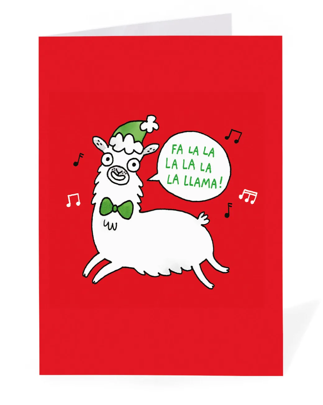 Personalised Fa La La La Llama Christmas Card | Ohh Deer