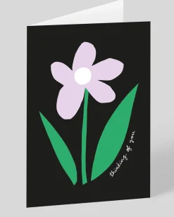 Personalised Flower Thinking of You Card | Ohh Deer