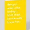 Personalised Folding a Fitted Sheet Greeting Card | Ohh Deer