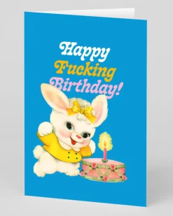 Personalised Freaky Bunny Birthday Card | Ohh Deer