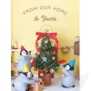 Personalised From Our Home To Yours Penguins Christmas Card | Ohh Deer