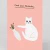 Personalised Fuck your Birthday Card | Ohh Deer