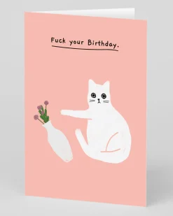 Personalised Fuck your Birthday Card | Ohh Deer