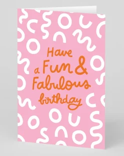 Personalised Fun And Fabulous Birthday Greeting Card | Ohh Deer