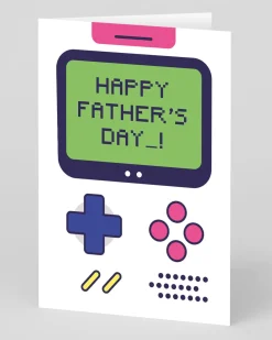 Personalised Game Console Father's Day Card | Ohh Deer
