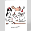 Personalised Gemma Correll Party Animals Greeting Card | Ohh Deer