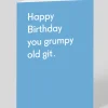 Personalised Grumpy Old Git Birthday Card | Ohh Deer