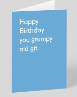 Personalised Grumpy Old Git Birthday Card | Ohh Deer