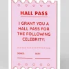 Personalised Hall Pass Greeting Card | Ohh Deer