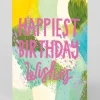 Personalised Happiest Birthday Wishes Greeting Card | Ohh Deer