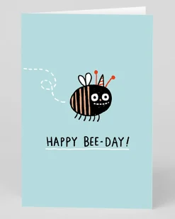 Personalised Happy Bee Day Birthday Card | Ohh Deer