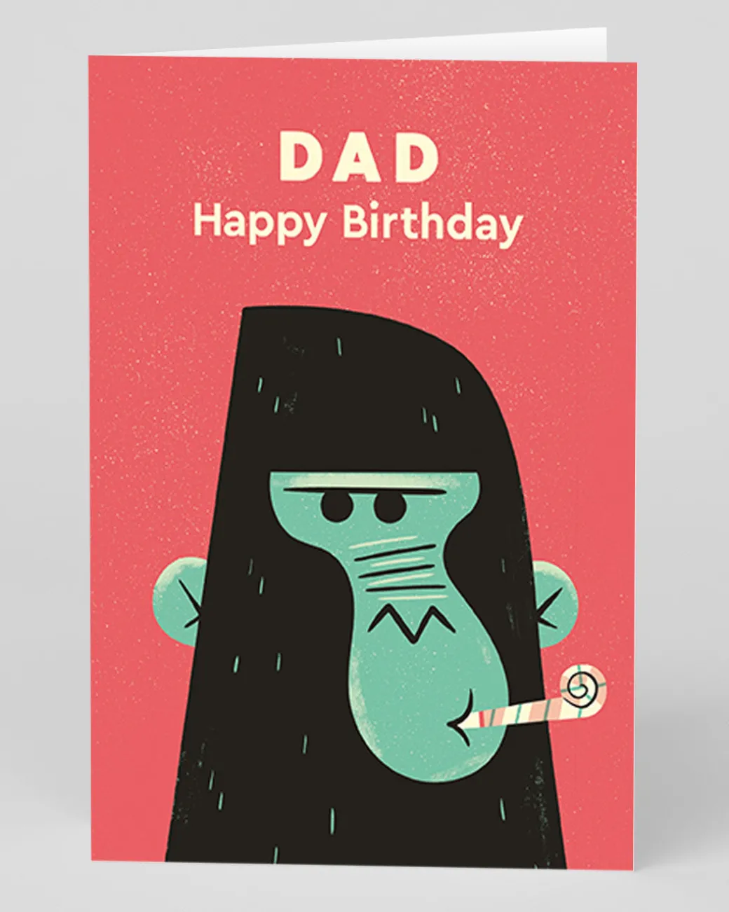 Personalised Happy Birthday Dad Gorilla Card | Ohh Deer