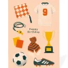 Personalised Happy Birthday Football Card | Ohh Deer