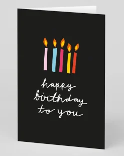 Personalised Happy Birthday To You Candles Birthday Card | Ohh Deer