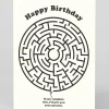 Personalised Happy Birthday Maze Birthday Card | Ohh Deer