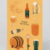 Personalised Happy Birthday Beer Card | Ohh Deer