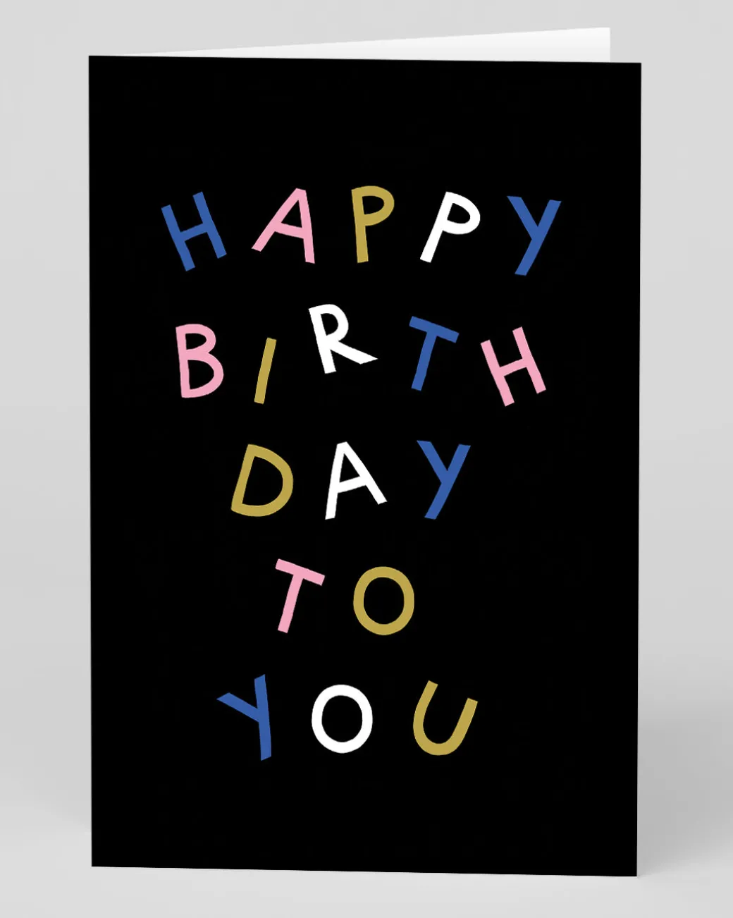Personalised Happy Birthday To You Letters Card | Ohh Deer