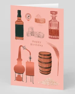 Personalised Happy Birthday Whiskey Card | Ohh Deer