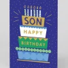 Personalised Happy Birthday Son Cake Card 🎂 | Ohh Deer