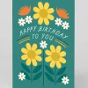 Personalised Happy Birthday To You Floral Birthday Card | Ohh Deer