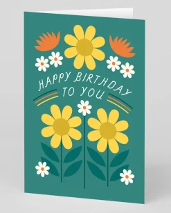 Personalised Happy Birthday To You Floral Birthday Card | Ohh Deer