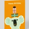 Personalised Happy Birthday Koala Card | Ohh Deer