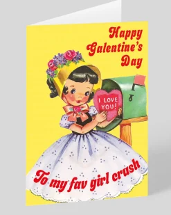 Personalised Happy Galentine's Day Card | Ohh Deer
