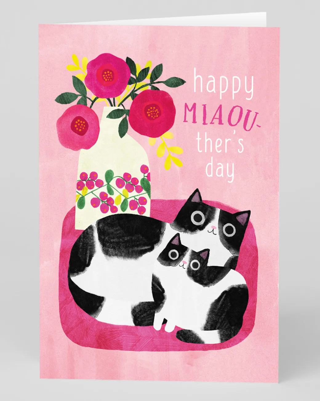 Personalised Happy Miaou-thers Day Cat Greeting Card | Ohh Deer