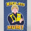 Personalised Happy Valley Kick Ass Mum Greeting Card | Ohh Deer