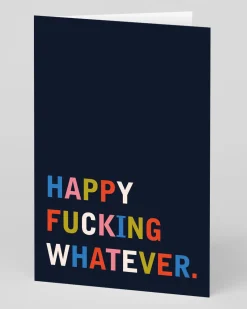 Personalised Happy Whatever Greeting Card | Ohh Deer
