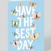 Personalised Have The Best Day Butterflies Greeting Card | Ohh Deer