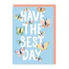 Personalised Have The Best Day Butterflies Birthday Card | Ohh Deer