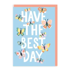 Personalised Have The Best Day Butterflies Birthday Card | Ohh Deer