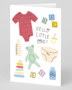 Personalised Hello Little One Greeting Card | Ohh Deer