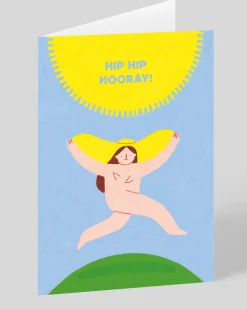 Personalised Hip Hip Hooray Birthday Card