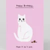 Personalised Hope it isn't shit Birthday Card | Ohh Deer