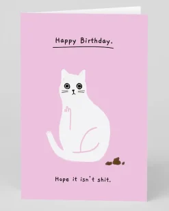 Personalised Hope it isn't shit Birthday Card | Ohh Deer