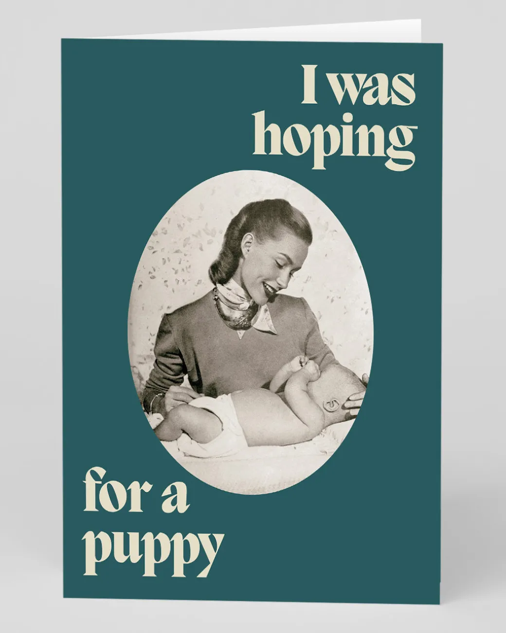 Personalised Hoping For a Puppy New Baby Card | Ohh Deer