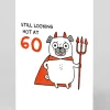 Personalised Hot At 60 Birthday Card | Just £3.50 | Ohh Deer