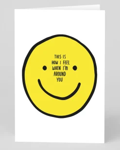 Personalised How I Feel Around You Greeting Card | Ohh Deer