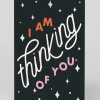 Personalised I Am Thinking Of You Greeting Card