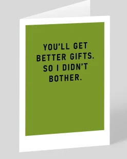 Personalised I Didn't Bother Greeting Card | Ohh Deer