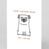 Personalised I Don't Like Many Things Greeting Card | Ohh Deer