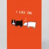 Personalised I Like You Dogs Greeting Card | Ohh Deer