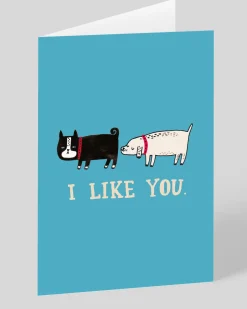 Personalised I Like You Greeting Card | Ohh Deer