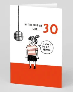 Personalised In The Club 30th Birthday Card | Just £3.50 | Ohh Deer